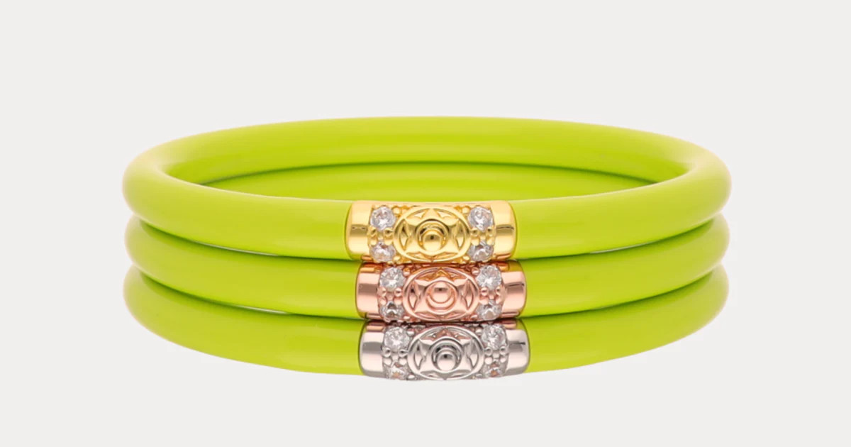 Three Kings All Weather Bangles® (AWB®) - Wasabi | BuDhaGirl