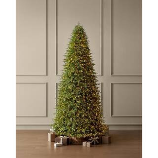 12 ft. Grand Duchess Twinkling Balsam Fir LED Pre-Lit Artificial Christmas Tree | The Home Depot