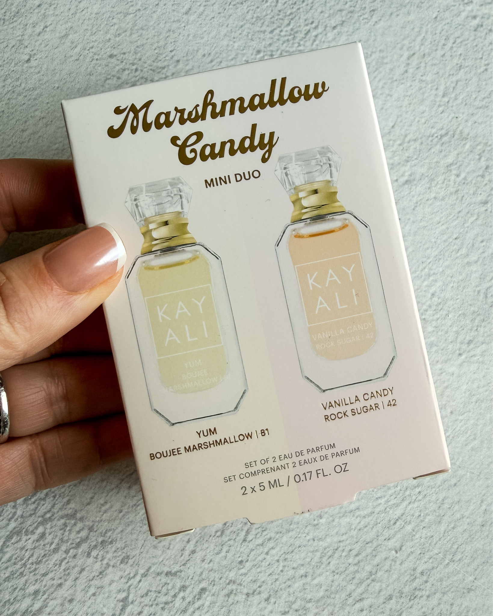 KAYALI New Arrival
Marshmallow Candy Mini Duo Perfume Gift Set
#springbeauty #newarrivalbeuaty #sephora #giftunder30 

 

#LTKselfcare #LTKFindsUnder50 #LTKBeauty