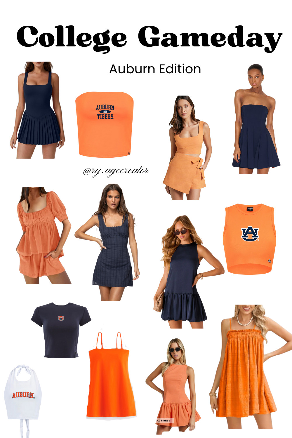 War Eagle 🦅🧡💙 Gameday fits ready for every Auburn fan! Linking my favorite orange + navy outfits, accessories, and comfy shoes perfect for tailgates and stadium days. These looks will have you game-ready from kickoff to the final whistle! #AuburnGameday #WarEagleStyle #CollegeFootballFashion 

 #LTKxVICI #LTKSeasonal #LTKStyleTip
