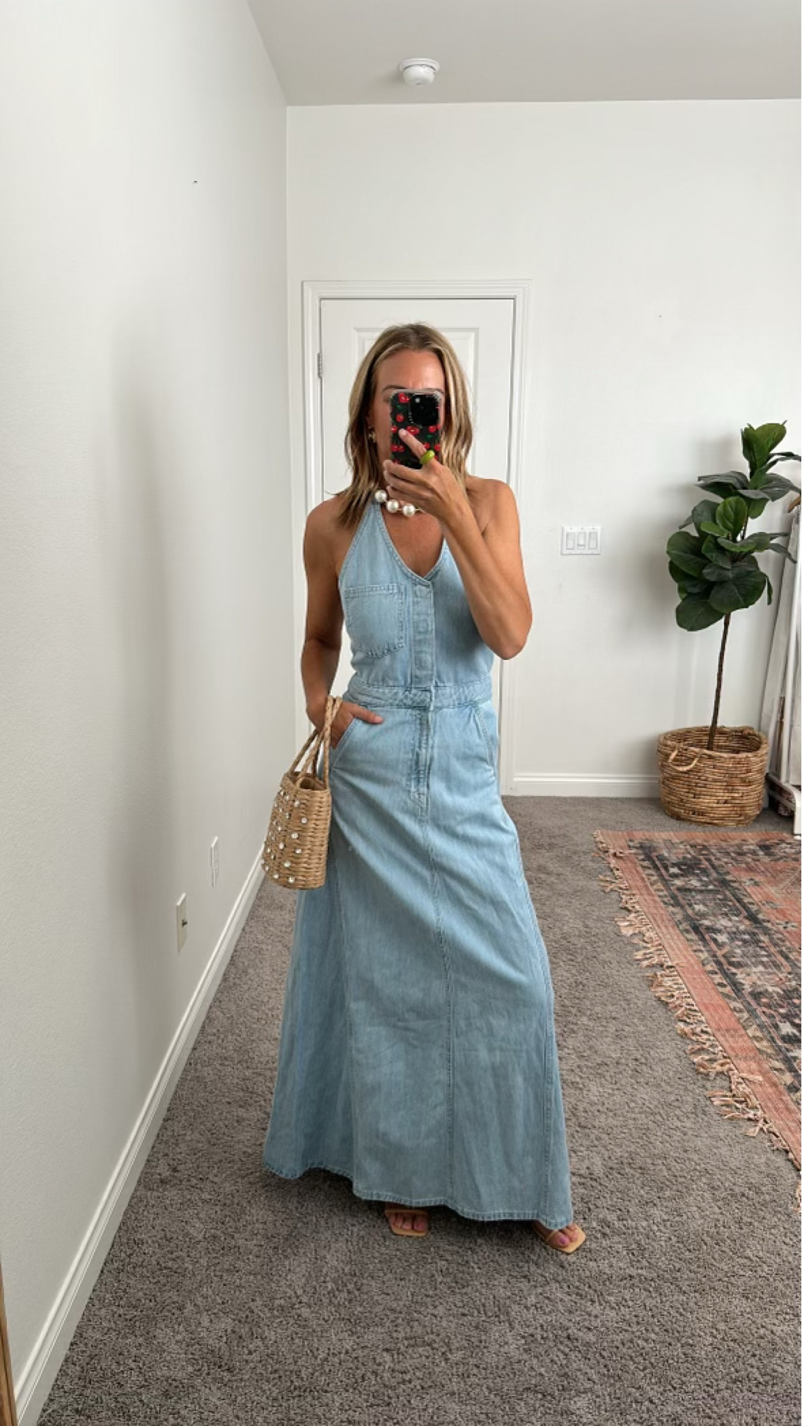 Denim is trending this summer! I love this maxi dress! 

#LTKStyleTip #LTKSeasonal #LTKSummerSales