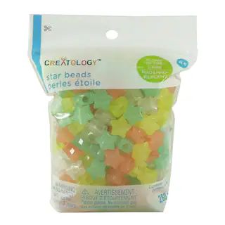 Glow In the Dark Star Beads by Creatology™ | Michaels | Michaels Stores