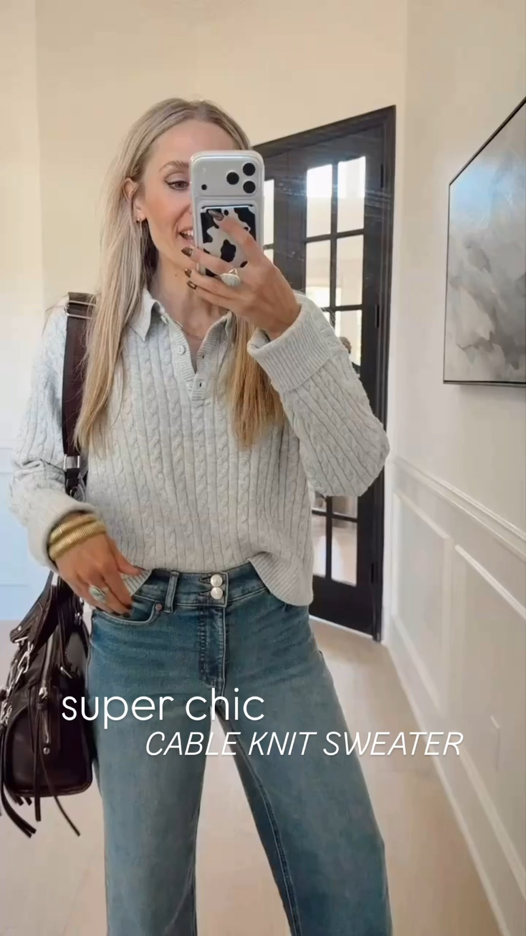 🤍 This preppy outfit is made up of absolute winners from Walmart🏆🙌🏼✨🤍 this cable knit sweater is everything.

Wearing size S // my tts in top + bottoms

📍Where to wear: dates, anniversary, girls brunch, weekend outings, sporting events, work // office , travel day, road trips, flights, target, shopping days, meetings, beach , pool, resort, workout, running errands, church. 

Ootd, outfit Inspo, fashion finds, trending, cozy, casual outfits, modest outfit, classy casual, look for less, fall fashion 2025, free people, designer, girly, chic, trendy, elevated basics, everyday style, fall wear, fall fashion, fall style, fall ootd, Ugg season, fall style edit, LTK outfit inspo, Amazon fall fashion, Walmart Fall fashion, designer inspired looks, Target fashion, Target finds

#LTKFindsUnder50 #LTKStyleTip #LTKSeasonal