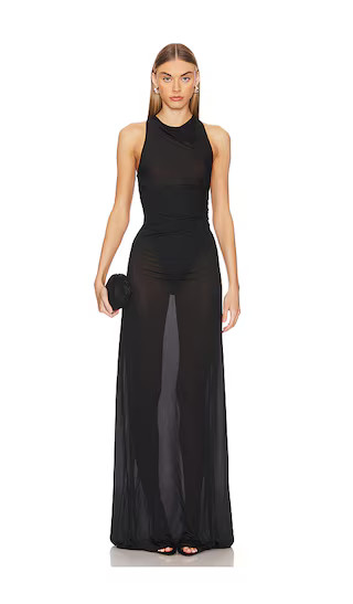 Celeste Gown in Black | Revolve Clothing (Global)