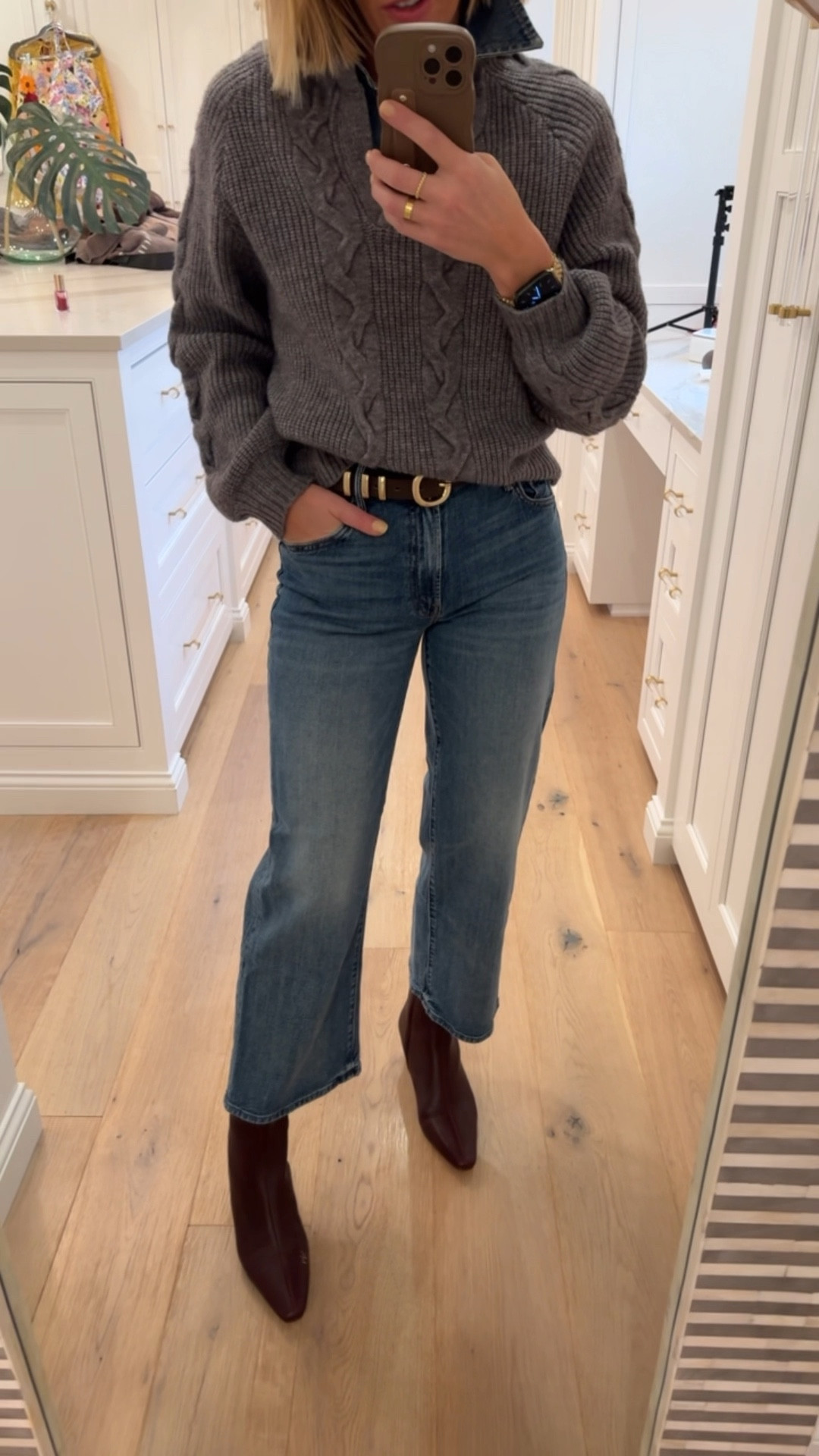 🤎 size small in sweater 

#LTKSaleAlert #LTKOver40 #LTKStyleTip