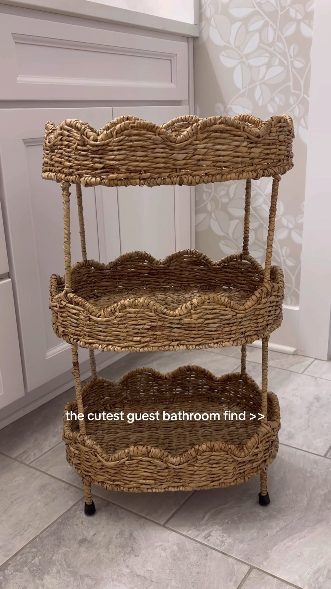 Love this tiered scalloped shelf!

#LTKFindsUnder100 #LTKHome #LTKWatchNow