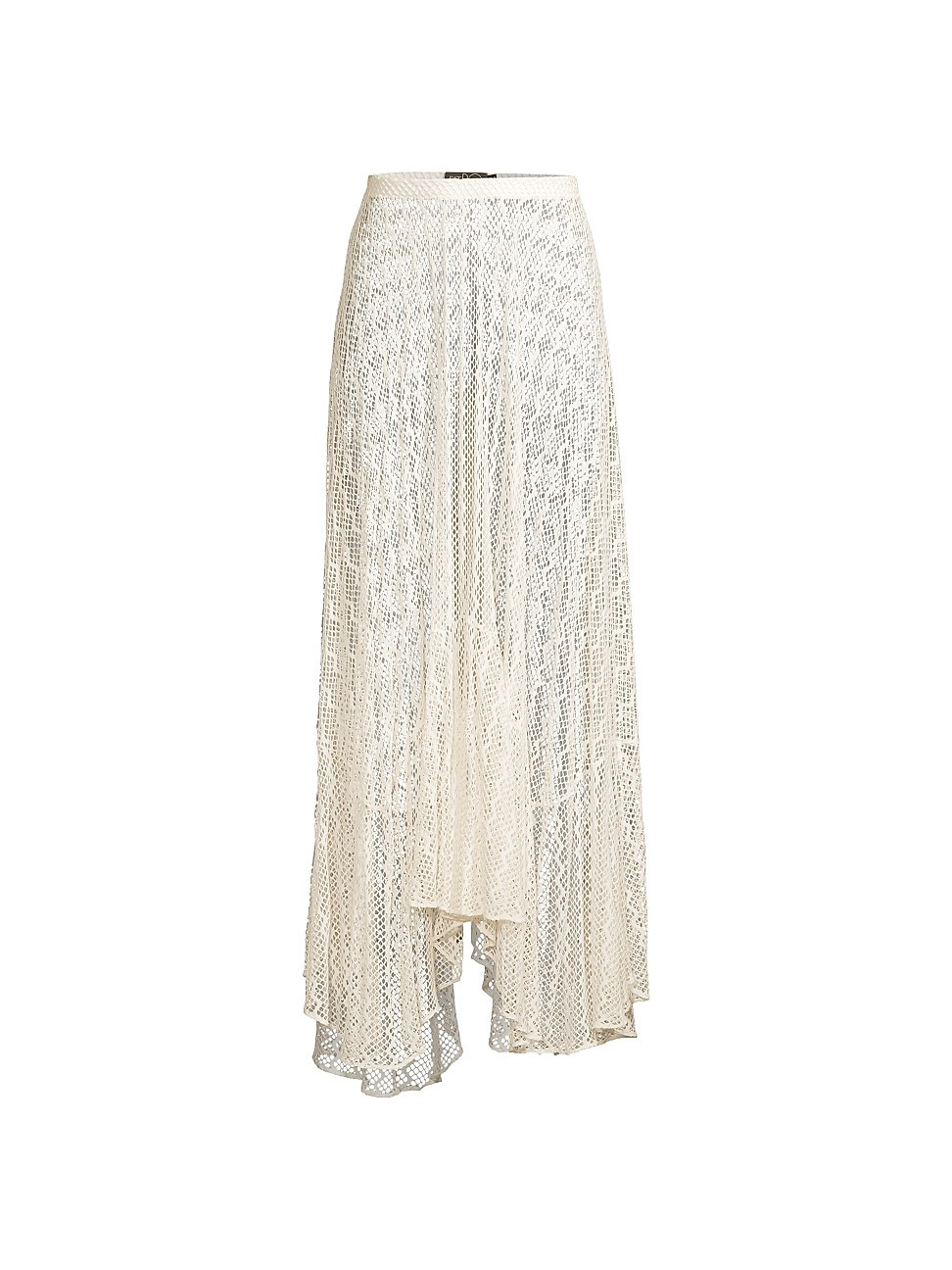 Women's Sheer Lace Beach Skirt - White - Size Small | Saks Fifth Avenue