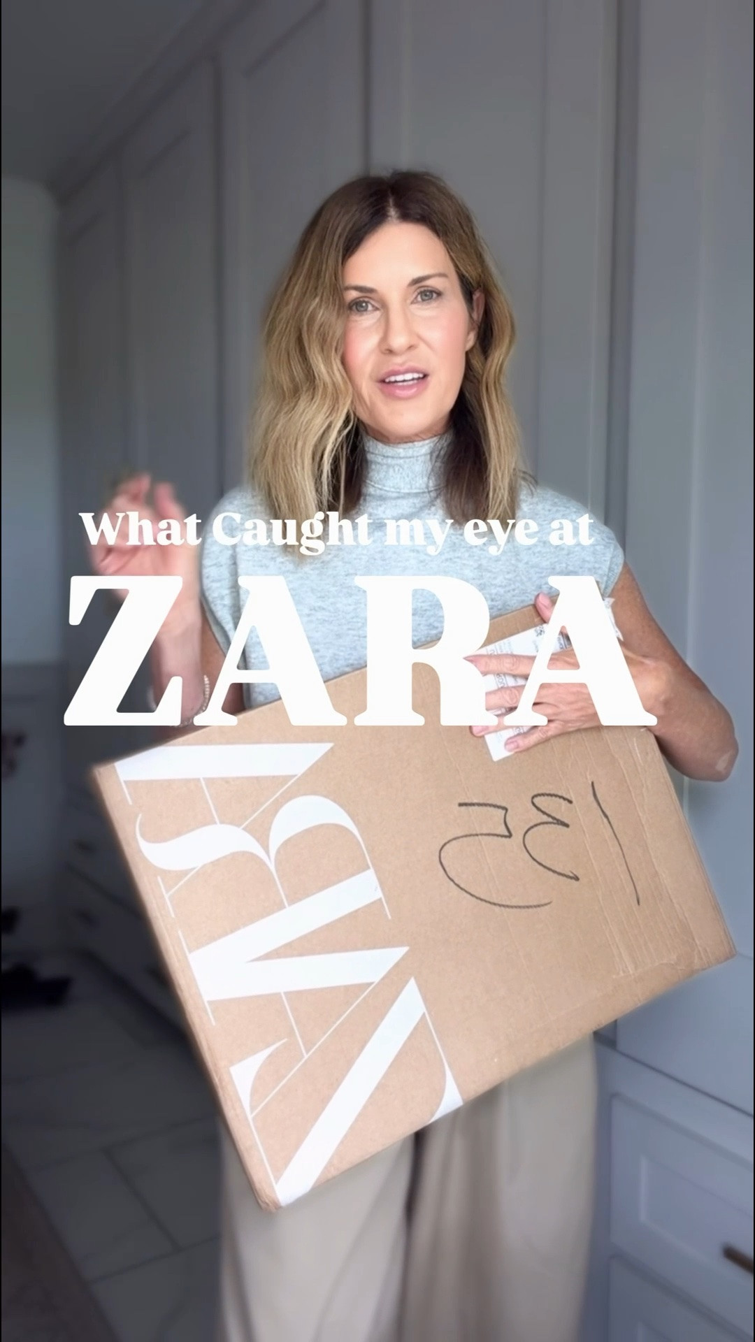 What caught my eye at @Zara 
I’m 5’6 130lbs-ish, 34B wearing a size medium in tops and jacket and size small pants.

#LTKOver40 #LTKootd #LTKWorkwear