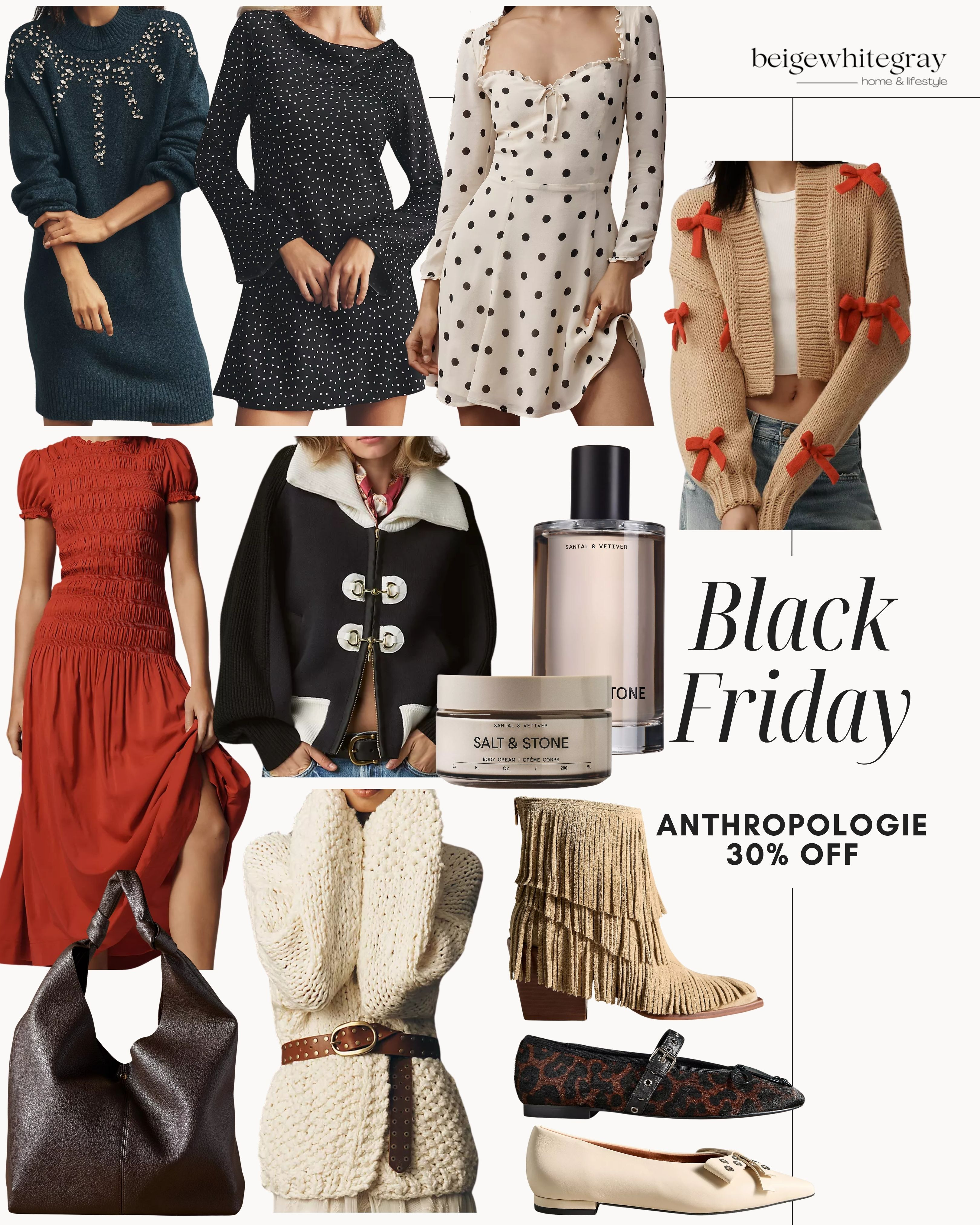 30% Off Huge Selection at Anthropologie!
Anthropologie Black Friday Sale / Anthropologie Sale / Knit Sweaters / Midi Dresses with Boots / Oversized Blazers / Puffer Jackets / Neutral Cardigans  / Button-Up Shirts / Layered Tops / Ankle Booties / High-Waisted Jeans / Utility Jackets / Ribbed Knit Tops / Winter Coats / Cotton Turtlenecks / Neutral Jumpsuits / Leather Crossbody Bags / Warm Beanies / Wide-Leg Trousers / Knit Midi Skirts / Oversized Flannel Shirts / Neutral Loafers / Slip Dresses with Layers / Winter Scarves / Earth-Tone Accessories / Oversized Sweaters and Cardigans / Fair Isle Sweaters / Winter Accessories / Warm Layers / Thermal Layers / Waterproof Snow Boots / Ugg Boots /  

 

#LTKCyberWeek #LTKHoliday #LTKSaleAlert