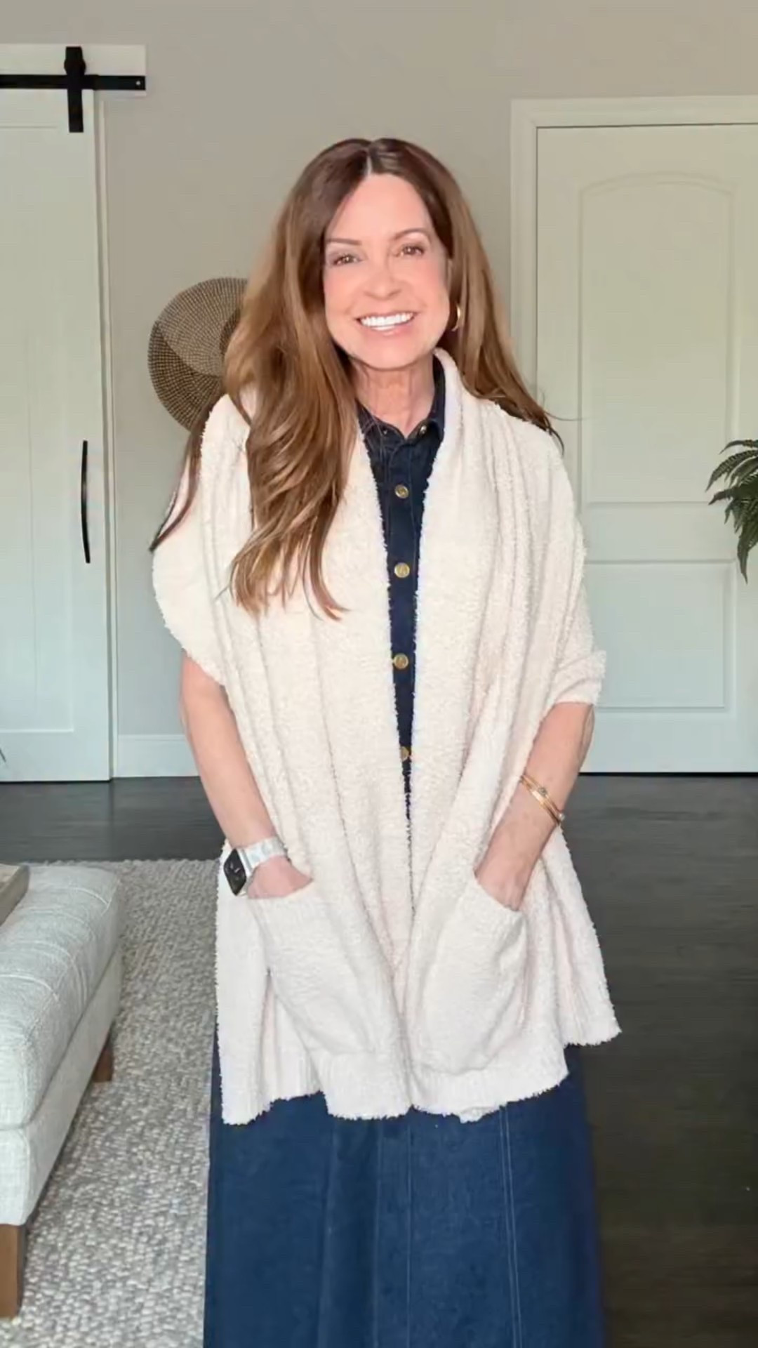 Hi friends! I’m sharing my new wrap that I’ve already put into my carry-on bag for my trip this week. It’s the softest, warmest and most stylish accessory. I love mine and think you’ll love it too.🤩

It’s available in a few colors. 

#cozywrap #travelday #womenover50 #amazonfind 

#LTKOver40 #LTKTravel #LTKSaleAlert