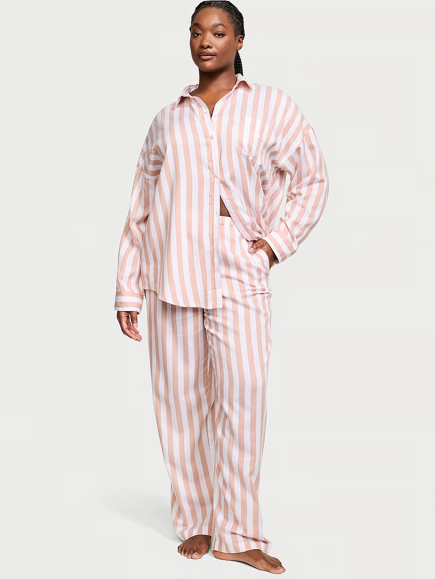 Modal-Cotton Long Pajama Set | Victoria's Secret (US / CA )