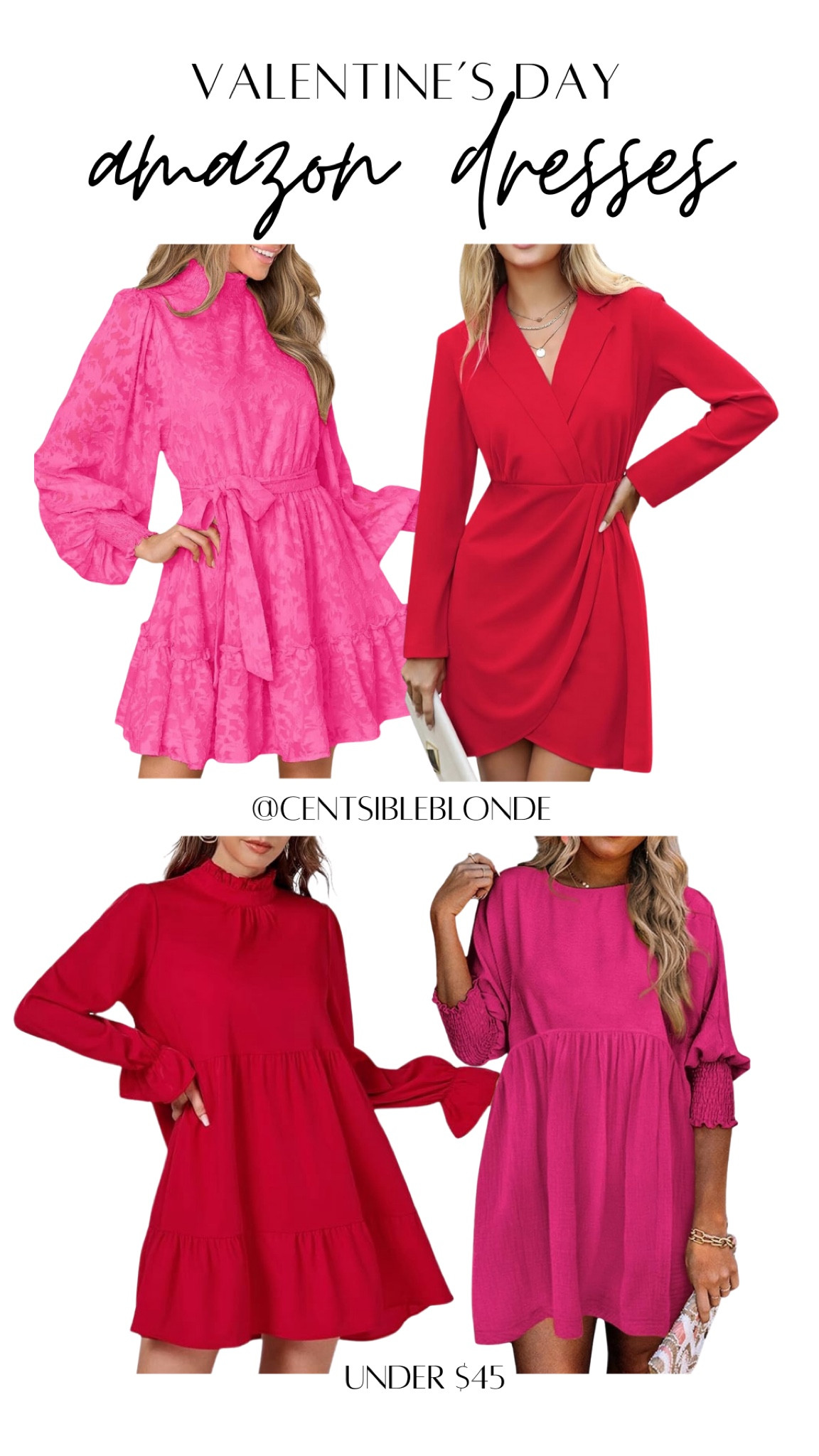 Valentine’s day dress
Pink dress
Red dress
Amazon dress
Long sleeve dress
Date night dress
Dresses under $45
Dresses under $50

#LTKSeasonal #LTKfindsunder50 #LTKwedding