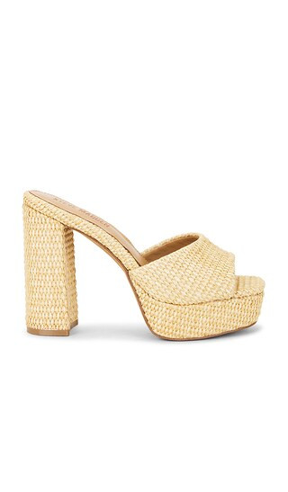 Joel Sandal in Natural Raffia | Revolve Clothing (Global)