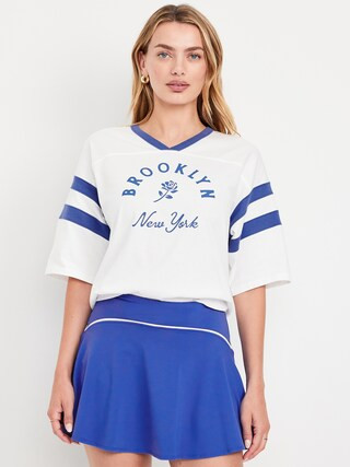 Heavyweight Football-Style Graphic T-Shirt | Old Navy (US)