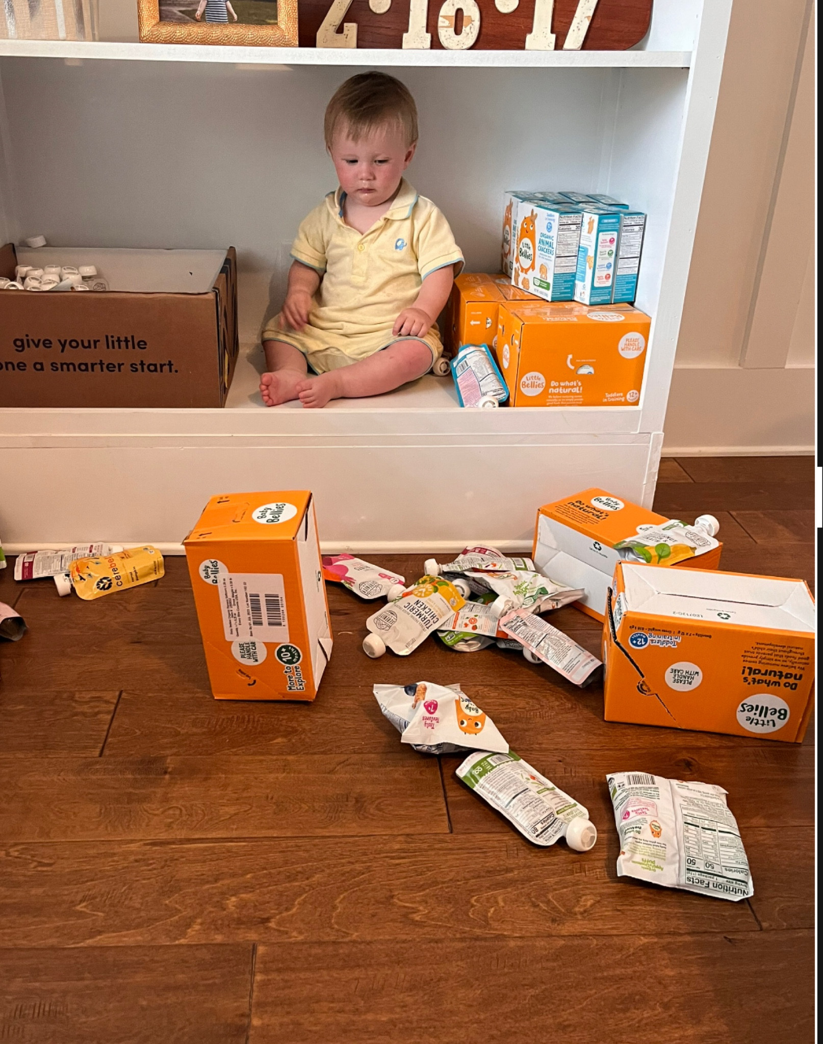 If you are looking for a more “nutrient dense” teether option that are non-rice based. Little Bellies have the best pick me sticks that Hayes has been loving since six months. 0g added sugar and non-rice based (meaning lower in heavy metals). Pediatric dietitian approved. We also love the animal crackers for older kiddos! They contain whole grains and are lower in added sugar than traditional animal crackers. 

#LTKkids #LTKfamily #LTKbaby