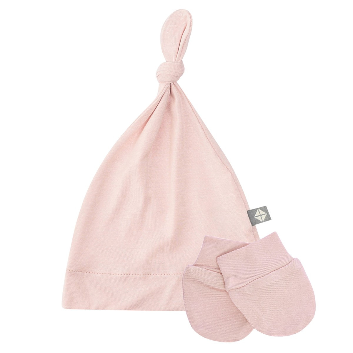 Kyte BABY Scratch Mitten and Cap - Blush | The Tot
