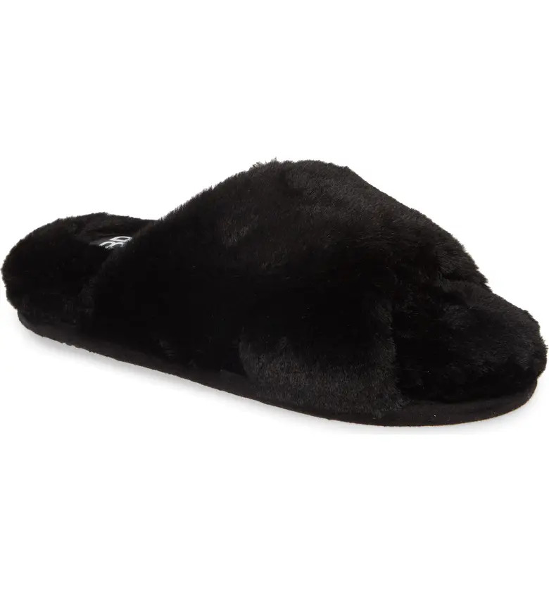 Sophie Criss Cross Plush Bedroom Slipper | Nordstrom Rack