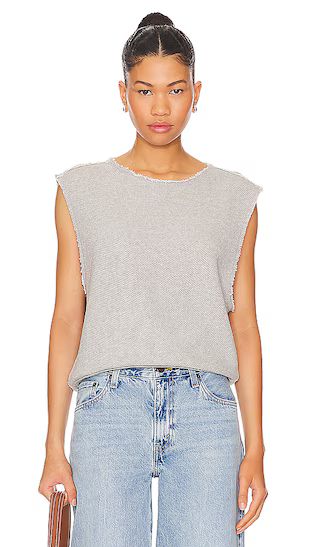 So Easy Muscle Tee in Heather Grey | Revolve Clothing (Global)