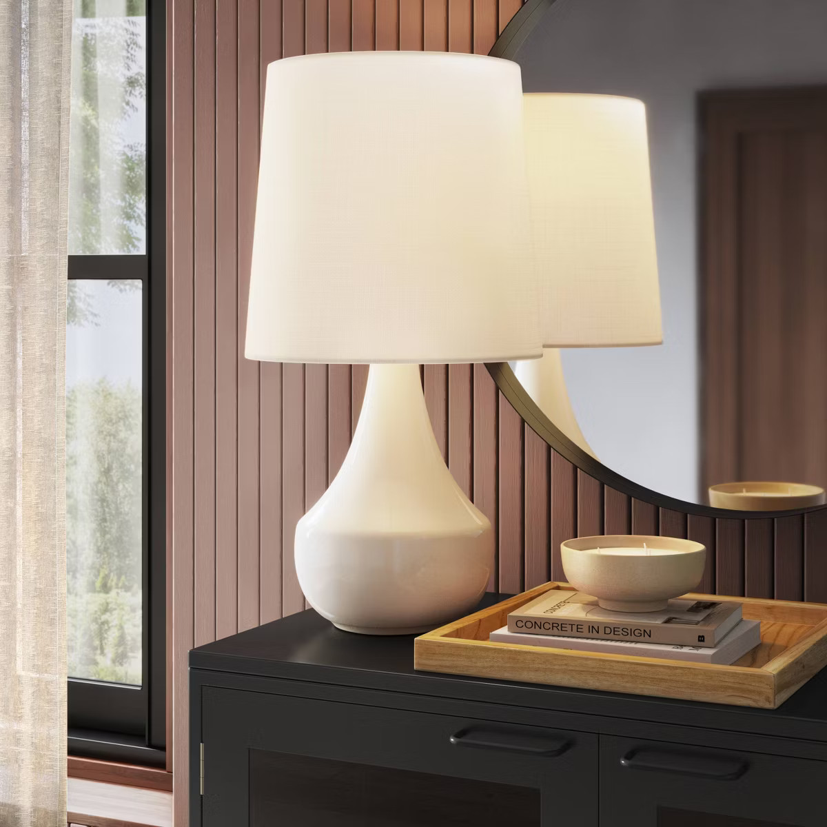 Montreal Wren Assembled Table Lamp White - Threshold™ | Target