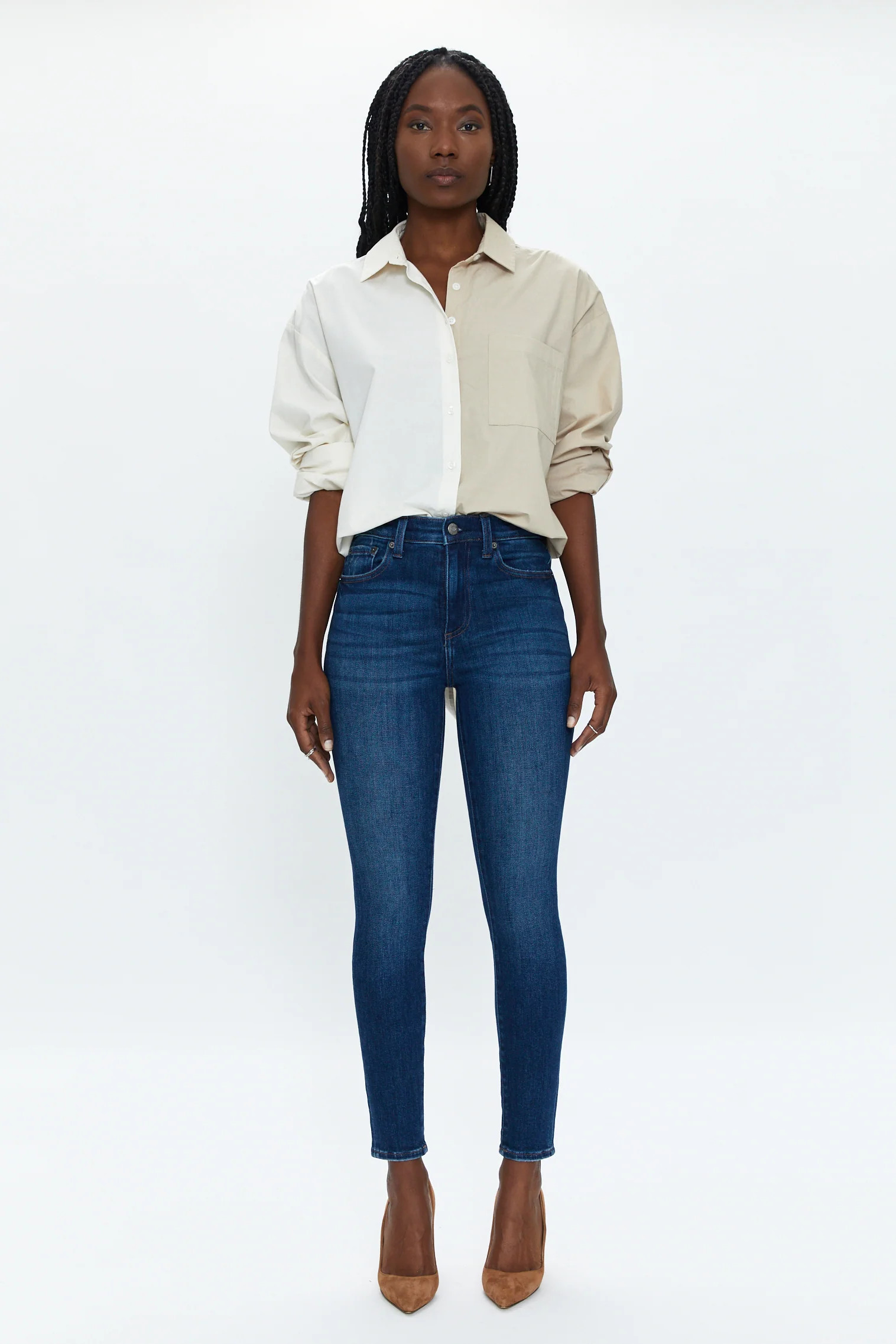 Aline High Rise Skinny Jean - Rosslyn | Pistola Denim