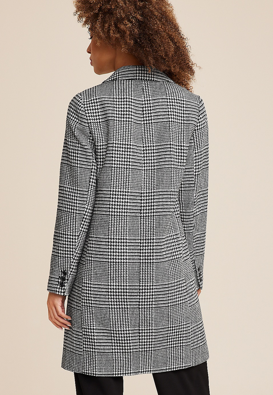 Houndstooth Dress Coat | Maurices