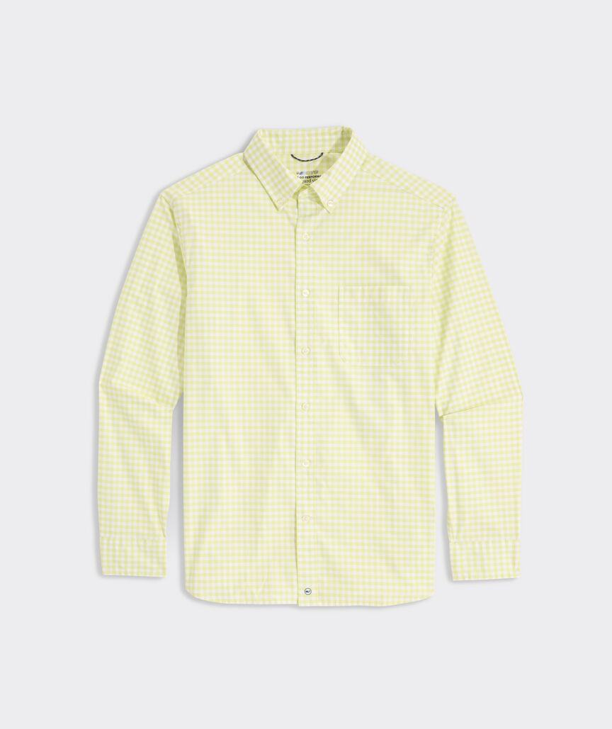 On-The-Go brrr° Gingham Shirt | vineyard vines