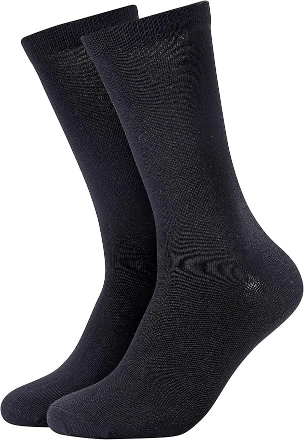 Amazon.com: Forony Mens Dress Socks Soild Dress Socks Size 8-13 Combed Cotton Anti Odor Quick Dry... | Amazon (US)
