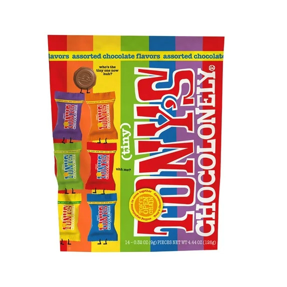 Tony's Chocolonely Tiny Tony's Mixed Flavor Pouch | Walmart (US)