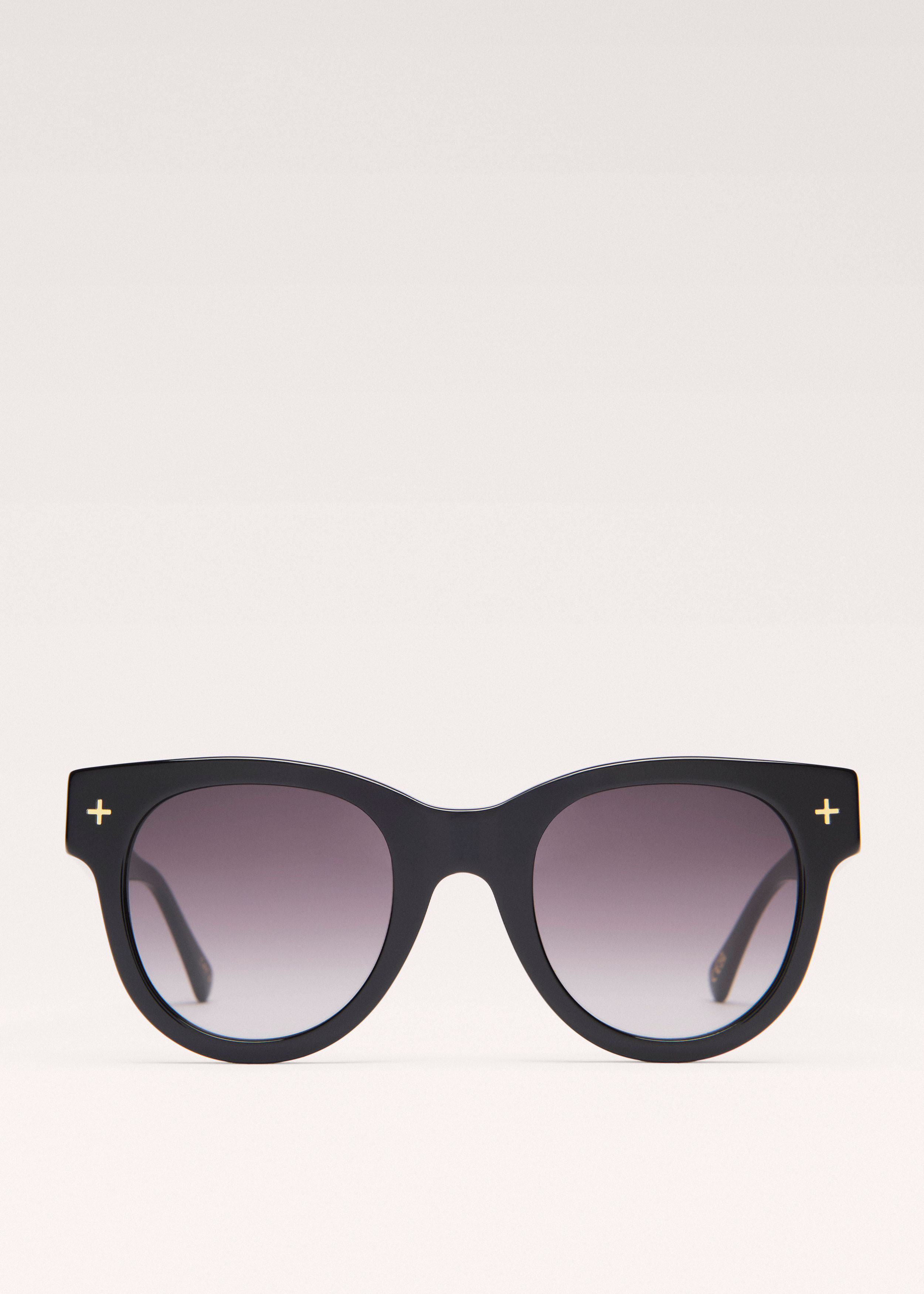 Women's Black D Frame Sunglasses | ME+EM | ME+EM Global (Excluding US)