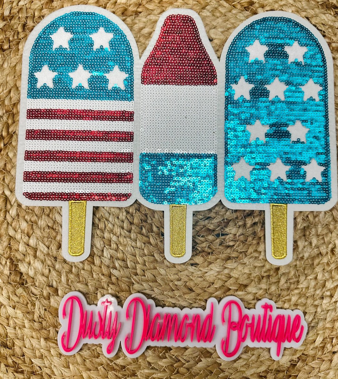 Popsicle Chenille Patch - Etsy | Etsy (US)