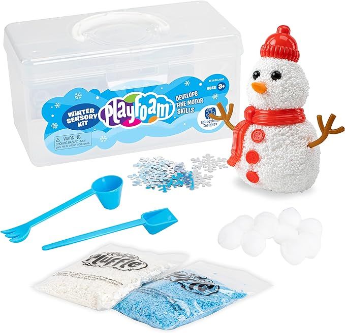 Educational Insights Playfoam Winter Sensory Kit, Over 60 Pieces, Fidget & Sensory Toy, Gift For ... | Amazon (US)
