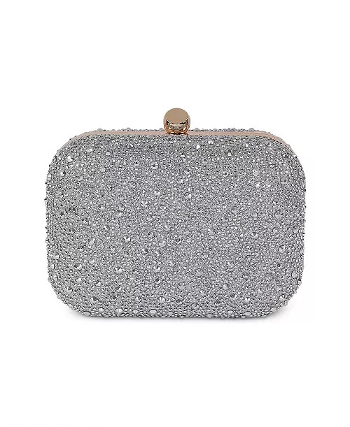 Woman's Celest Fully Mixed Crystal Mini Minaudiere - Macy's | Macy's