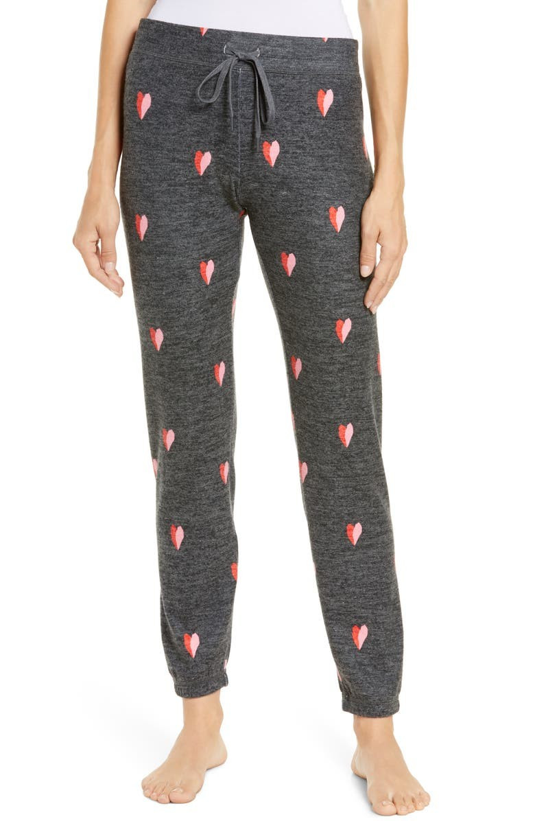 PJ Salvage With a Kiss Print Joggers | Nordstrom | Nordstrom
