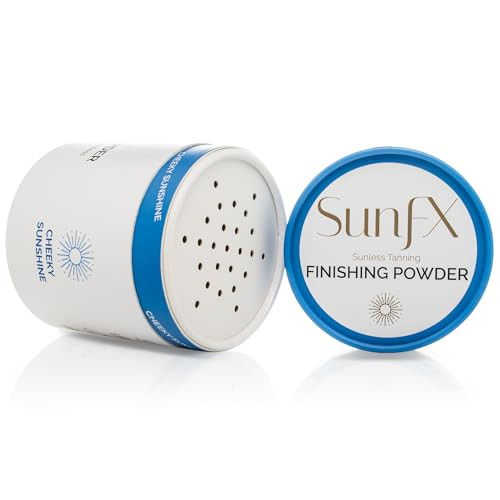 SunFX Post Spray Tan Translucent Finishing Powder | Talc Free | Sunless Tanning Setting Powder | ... | Amazon (US)