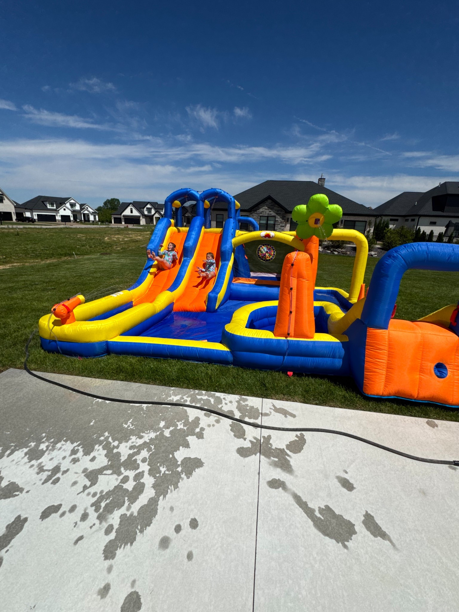 The BESTT water slide- we slide on it dry too! 

#LTKFamily #LTKKids #LTKSwim
