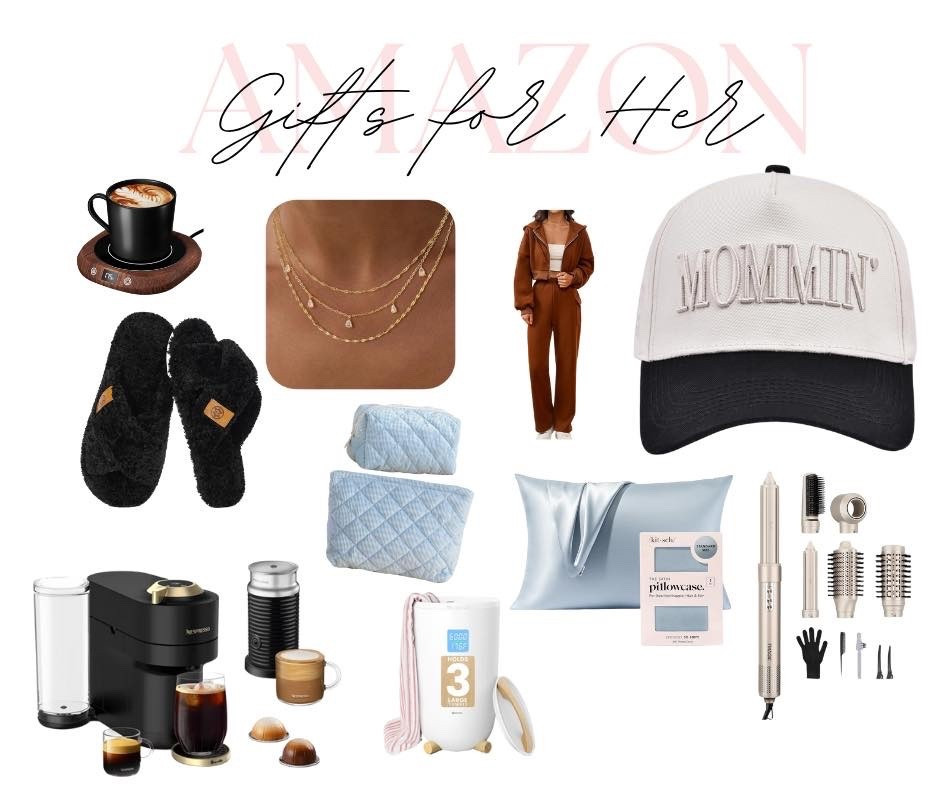 Cozy, cute, and totally practical — these Amazon finds make the perfect gifts for moms, wives, sisters, or your bestie (and yes, even for yourself 😉). From plush slippers and luxe silk pillowcases to the Mommin’ hat every mama needs — these are sure to bring comfort and joy this season. 💝

#LTKValentine #LTKselfcare #LTKmomlife