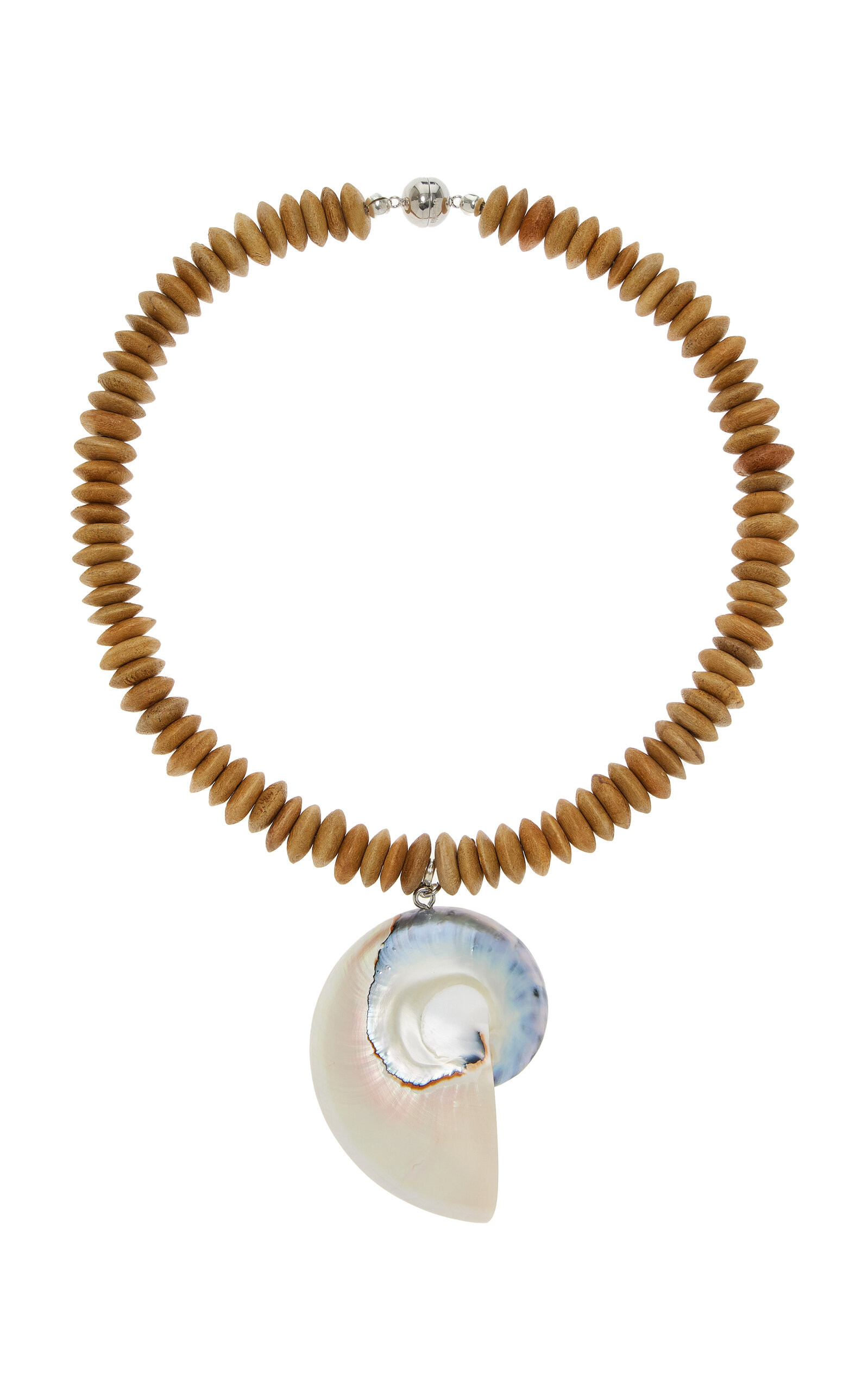 Exclusive Beaded Shell Necklace | Moda Operandi (Global)