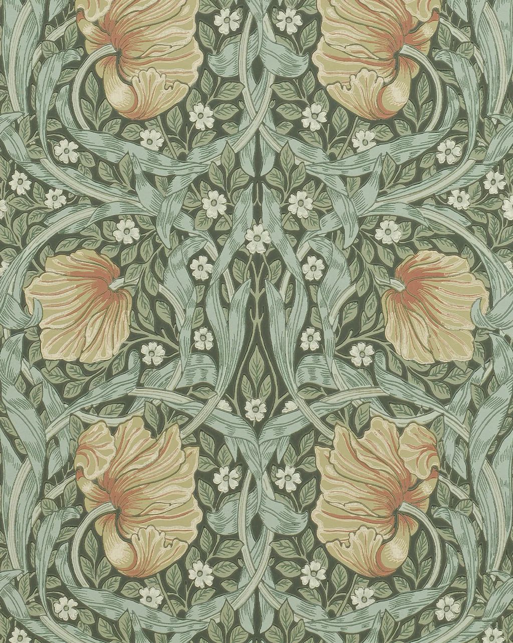Pimpernel Wallpaper By William Morris | McGee & Co.