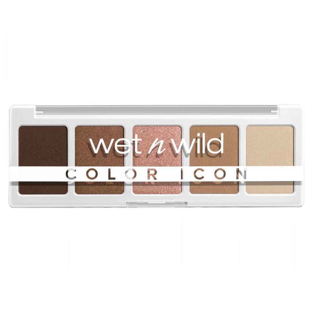 Wet n Wild Color Icon 5-Pan Eyeshadow Palette - Walking On Eggshells - 0.21oz | Target