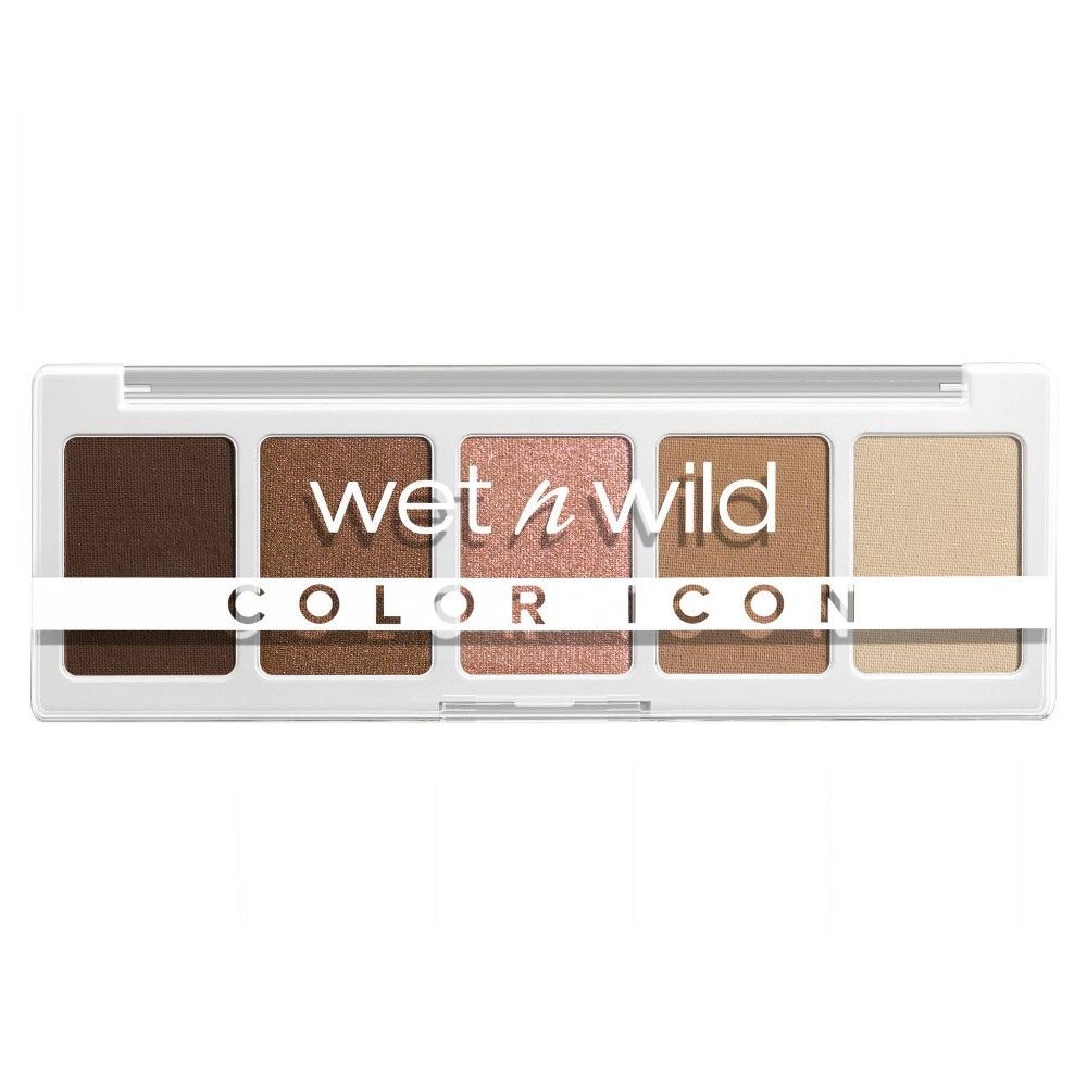 Wet n Wild Color Icon 5-Pan Eyeshadow Palette - Walking On Eggshells - 0.21oz | Target