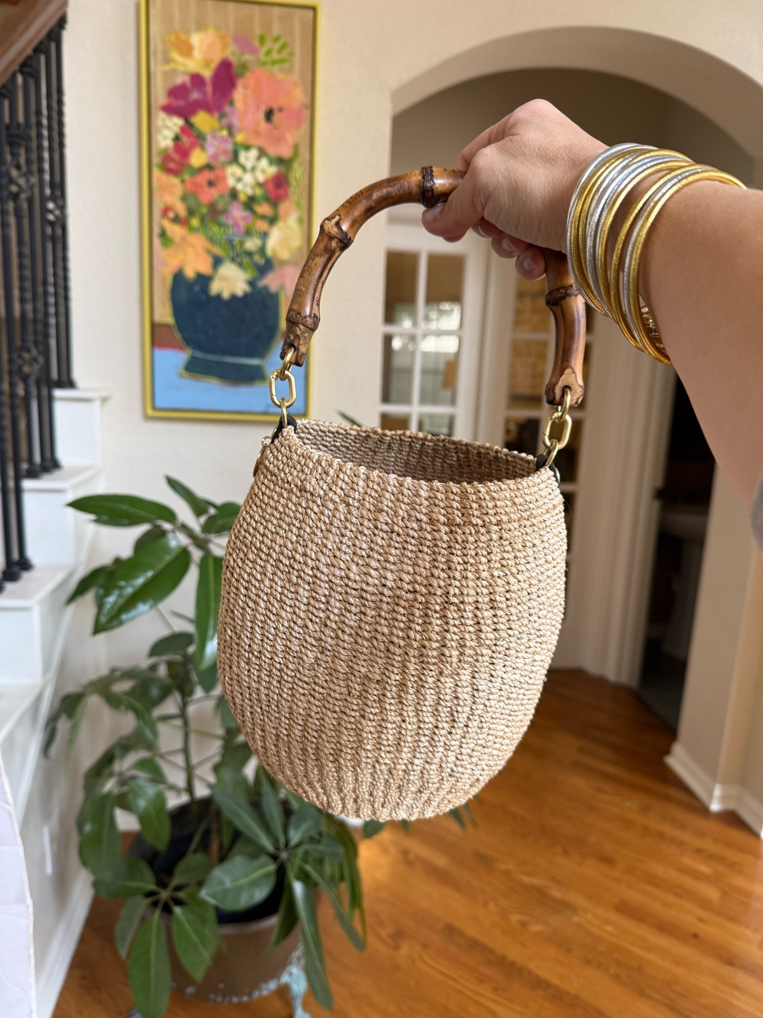 My new favorite bag! Holds way more than anticipated and couldn’t be cuter if it tried!!!