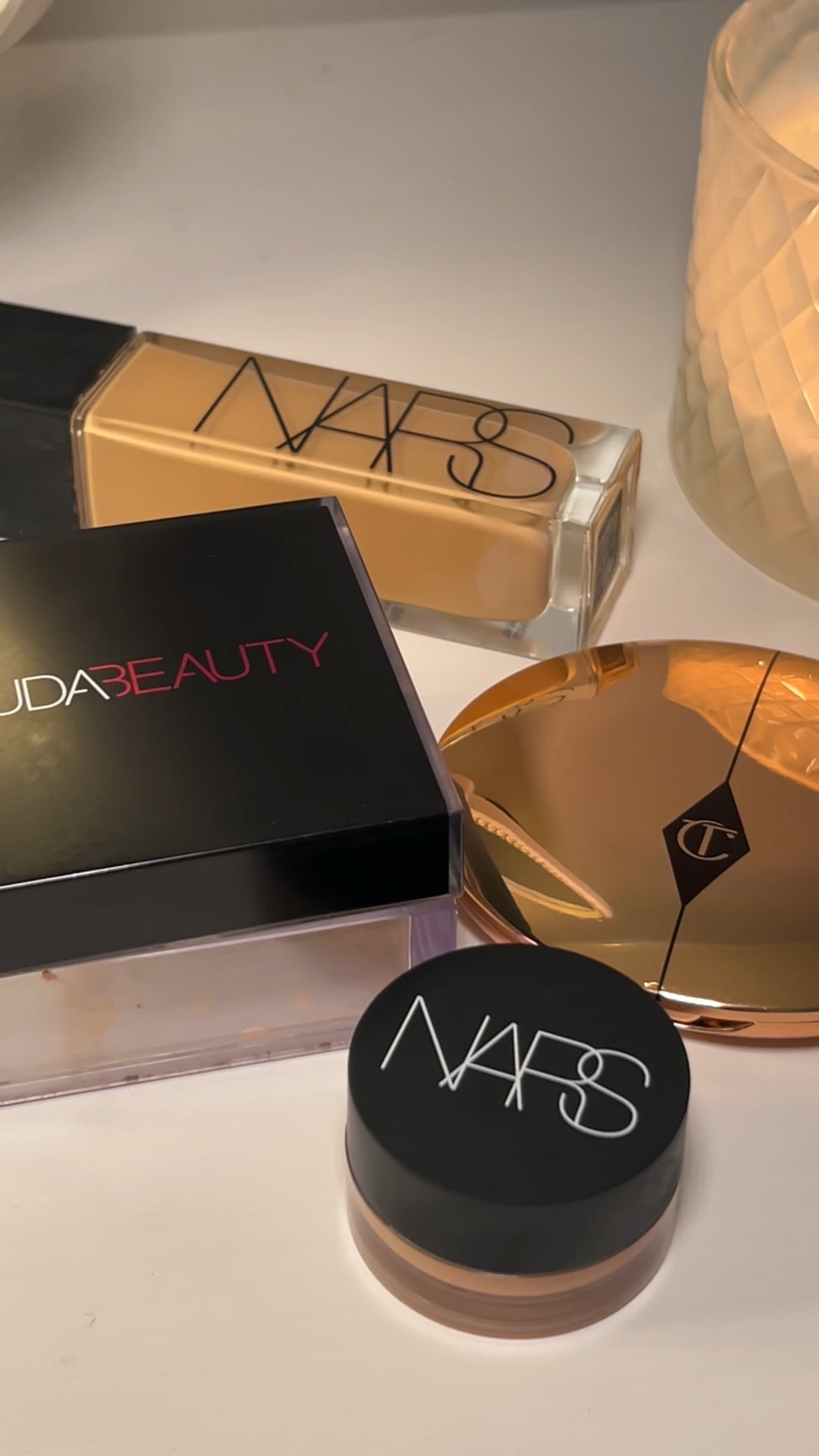 My perfect base routine 🤎 It took me years to find a routine that suited my yellow undertone and corrected my hyperpigmentation! 

Nars natural radiant longwear foundation - Stromboli 

Nars soft matte concealer- Ginger 

Charlotte tilbury powder - medium 2 

Huda beauty loose powder - banana bread 



#LTKVideo #LTKbeauty #LTKsalealert