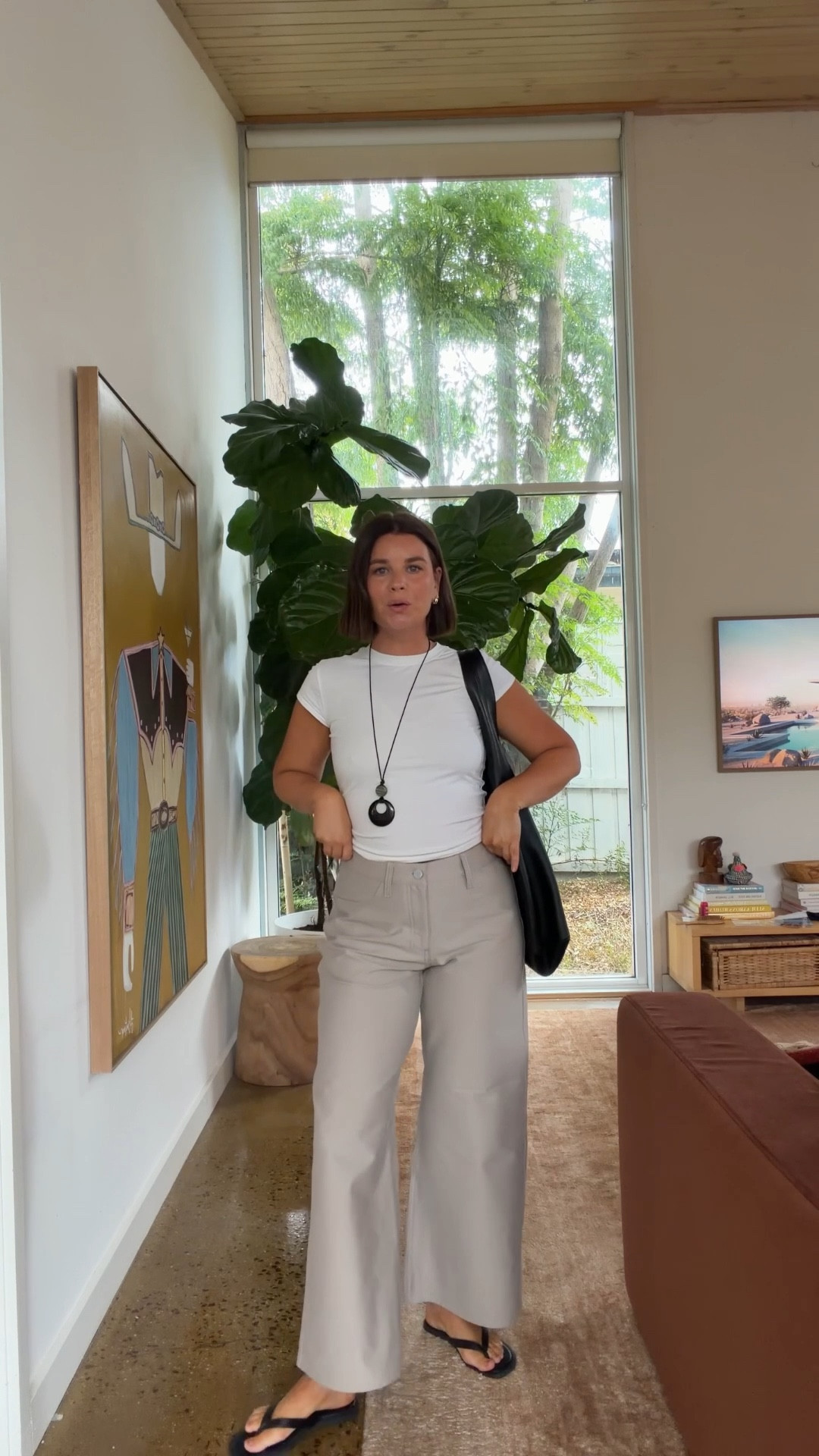 I am wearing a size medium tshirt and size 29 pants 