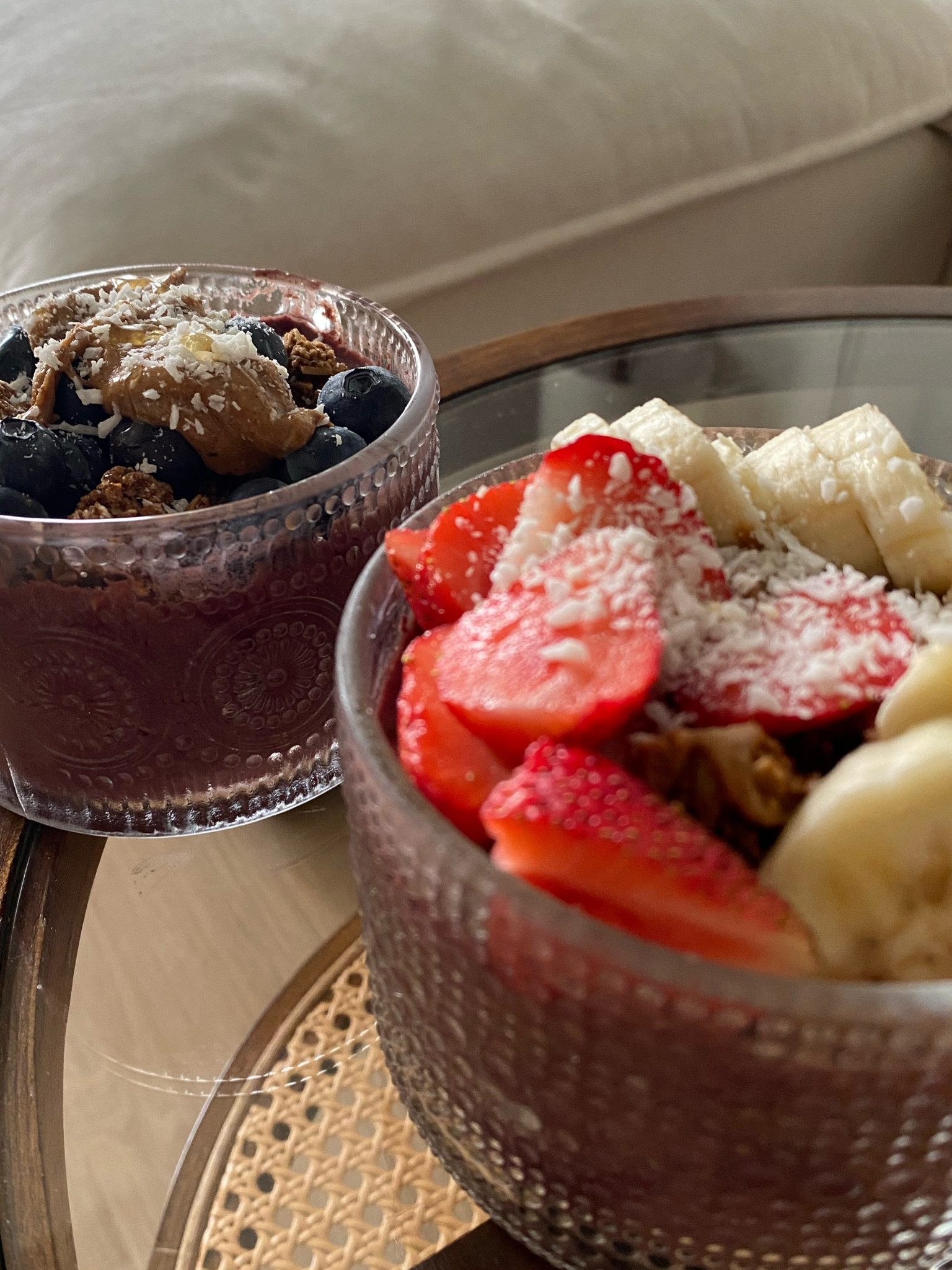At home acai bowls with our ninja creami!! 🍦🤍 base: 2 unsweetened acai packets, frozen mango + water! 

#LTKSaleAlert #LTKfoodie #LTKHome
