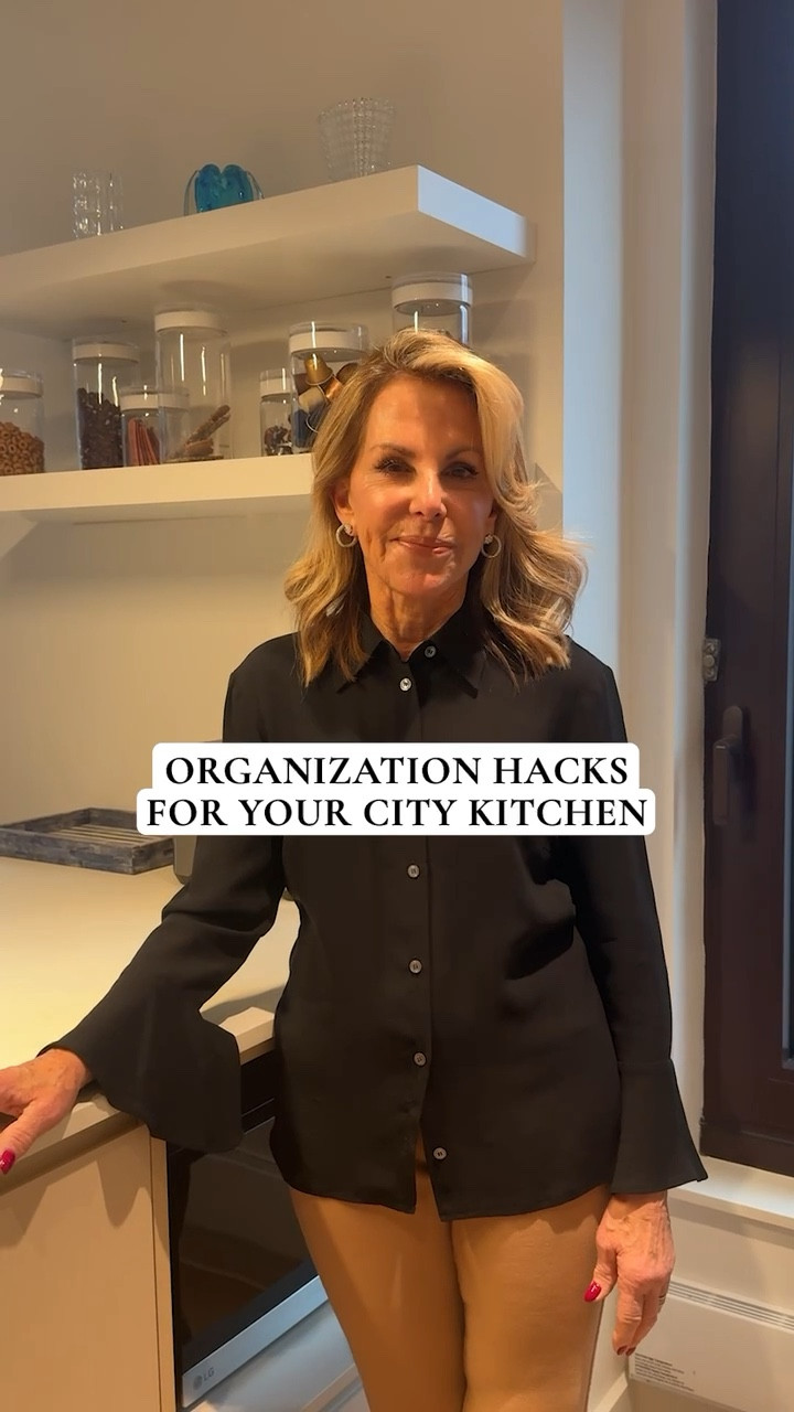 Quick and easy organization hacks to maximize your space functionally in a city kitchen 

#LTKHome #LTKfoodie