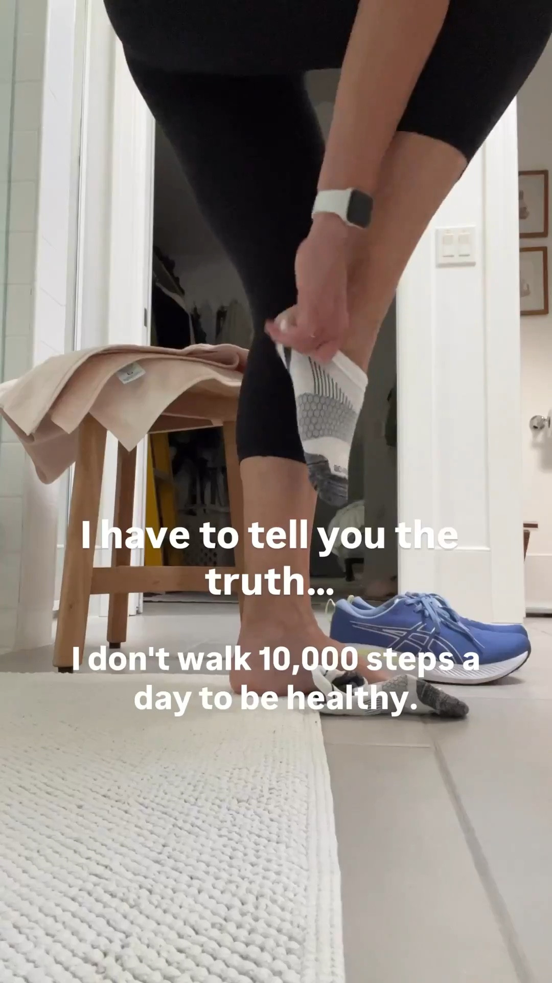 My walking gear gets me out the door and on my way quickly. The socks are key! Bombas don’t roll down your heel and are super comfortable. A good pair of sneakers is a must and don’t forget the sports bra, Sunscreen and a hat! 

Pack your earbuds, phone  and any essentials in your belt bag and off you go! 


#LTKOver40 #LTKSummerEdit #LTKActive