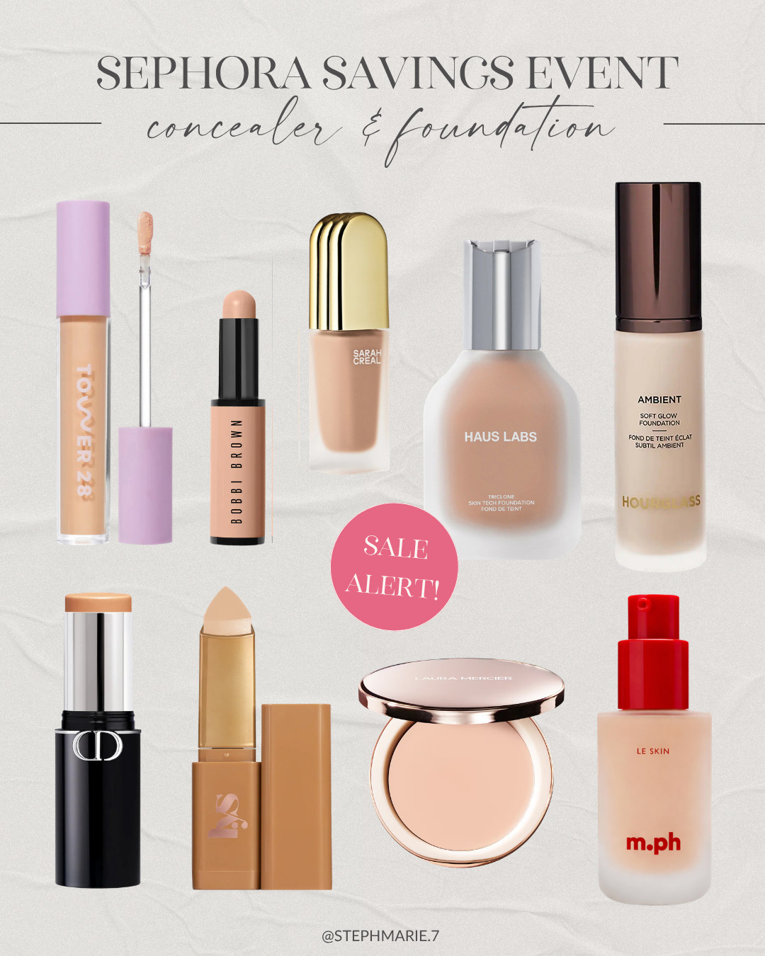 The Sephora Savings Event is HERE!! 💫 Use code SPRINGSALE to get up to 20% off these concealers and foundations when you’re logged into your Sephora account! 

 #LTKSeasonal #LTKSaleAlert #LTKBeauty