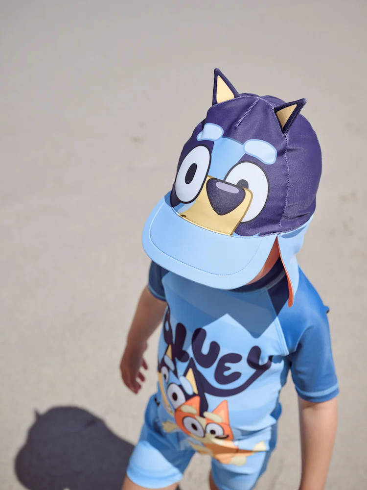 Bluey Legionnaire Swim Hat (3mths-10yrs) | Next US