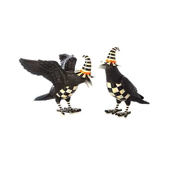 Spellbinding Crows - Set of 2 | MacKenzie-Childs