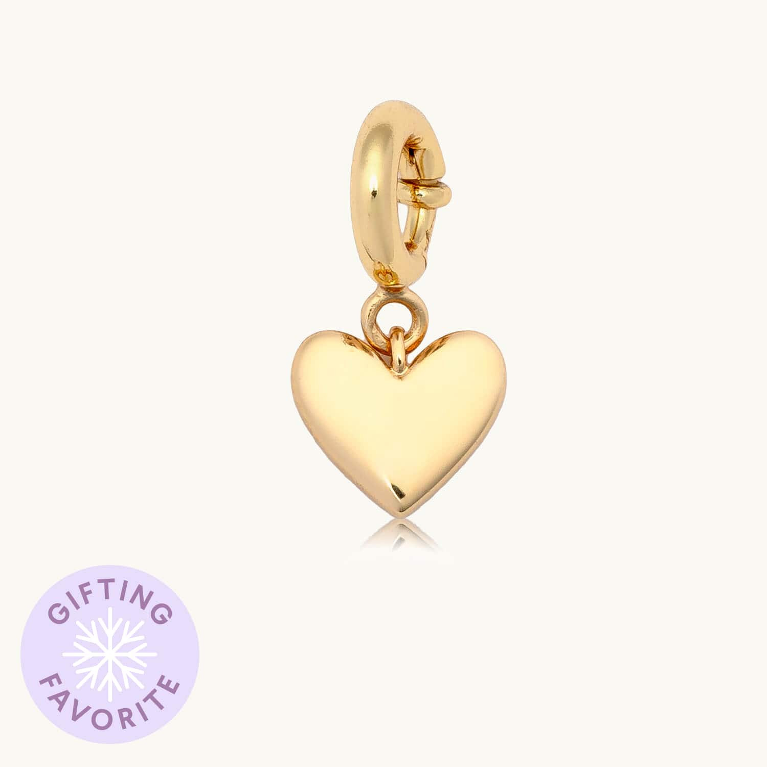 Puffy Heart Charm | Little Words Project